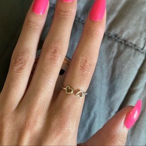 Alex And Ani Adjustable Heart Ring